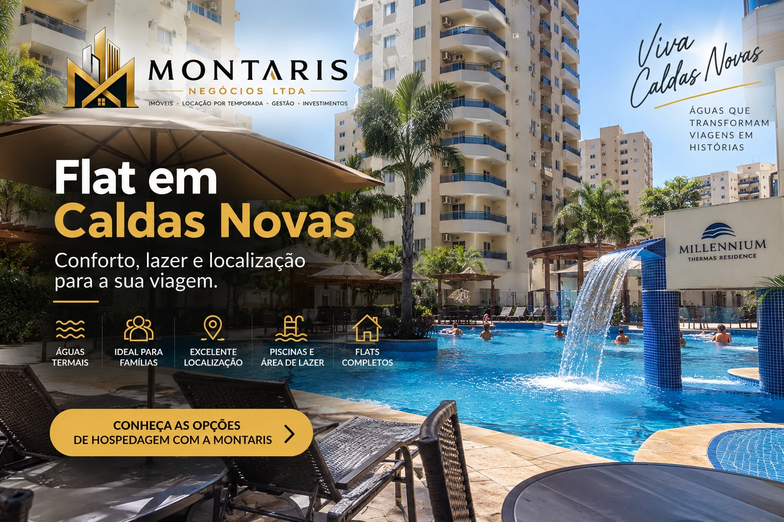 Imagem de destaque: Flat em Caldas Novas: como escolher para sua viagem