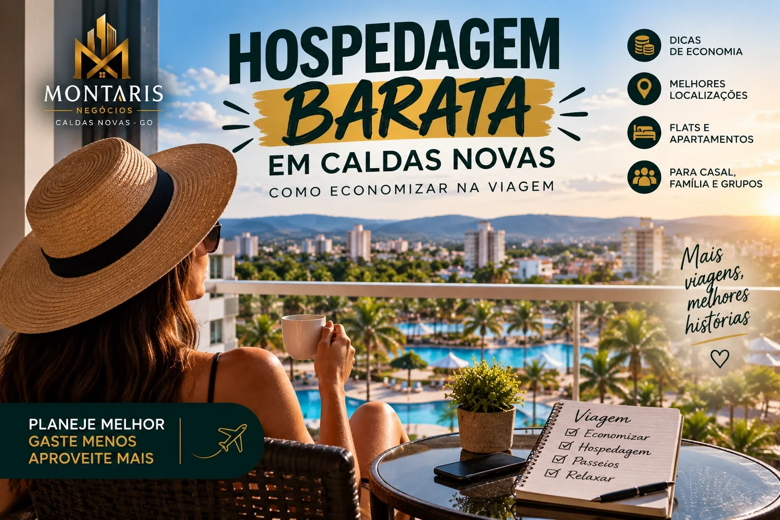 Hospedagem Barata em Caldas Novas | Montaris Negócios Hospedagem barata em Caldas Novas com flats e apartamentos para temporada