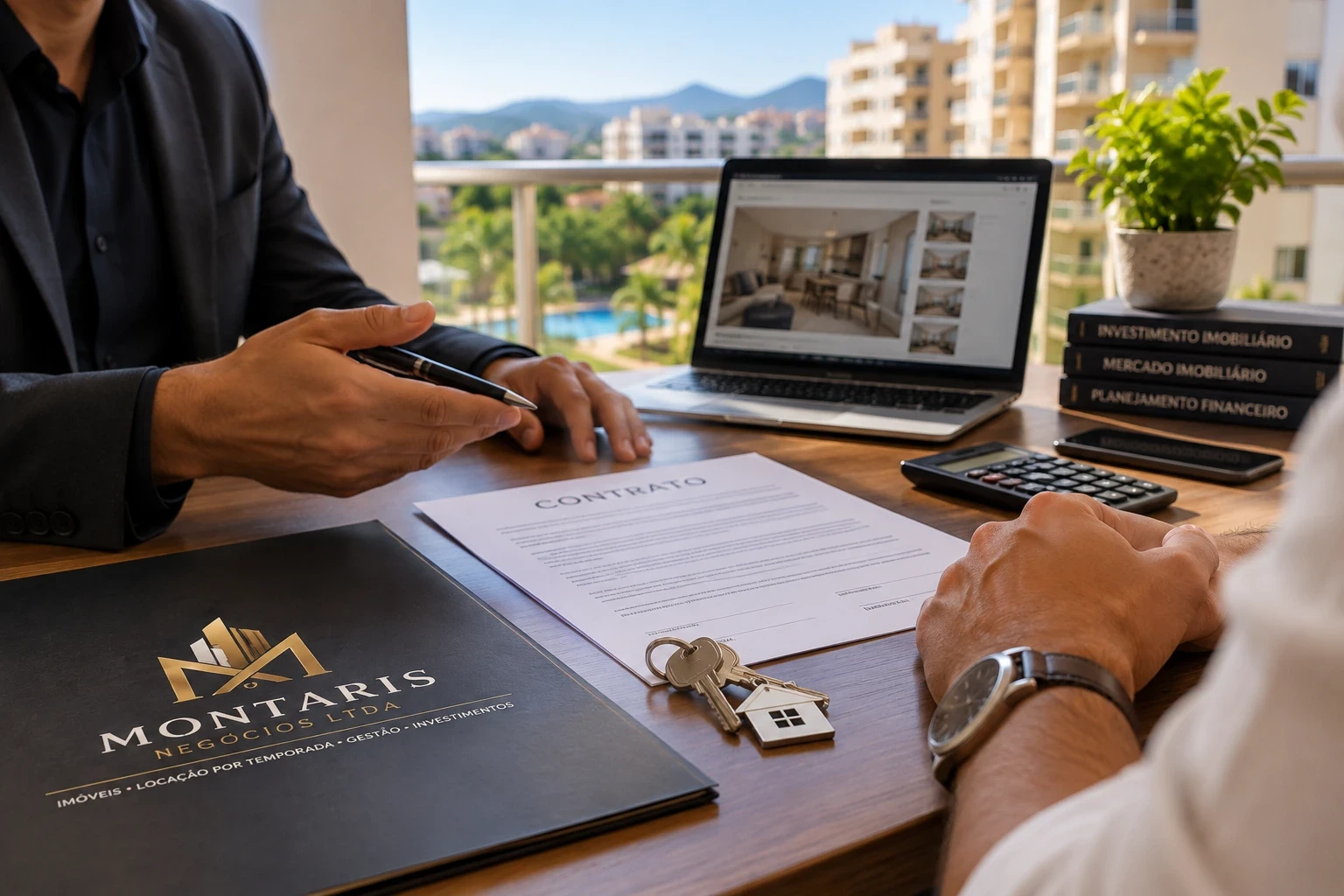 Análise de contrato para compra de apartamento para investimento em Caldas Novas