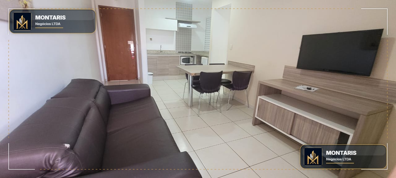 Apartamento c/ varanda e vista da cidade | Riviera Park Thermas
